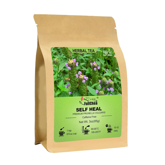 FullChea - Whole Self Heal Herb, 3oz/85g - Prunella Vulgaris Loose Leaf Herbal Tea - Natural Dried Xia Ku Cao- No Additives, Non-GMO, Caffeine-free - Supports Liver & Eye Health