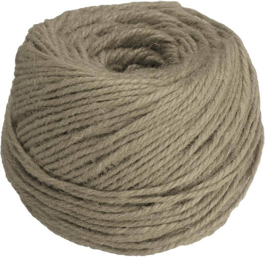 uxcell 328 Feet Natural Jute Twine String,3mm Thin Garden Twine Rope Colored Plant String Cord for DIY Art Crafts Gift Wrapping Decoration Packing Gardening Plant Hanger,Beige